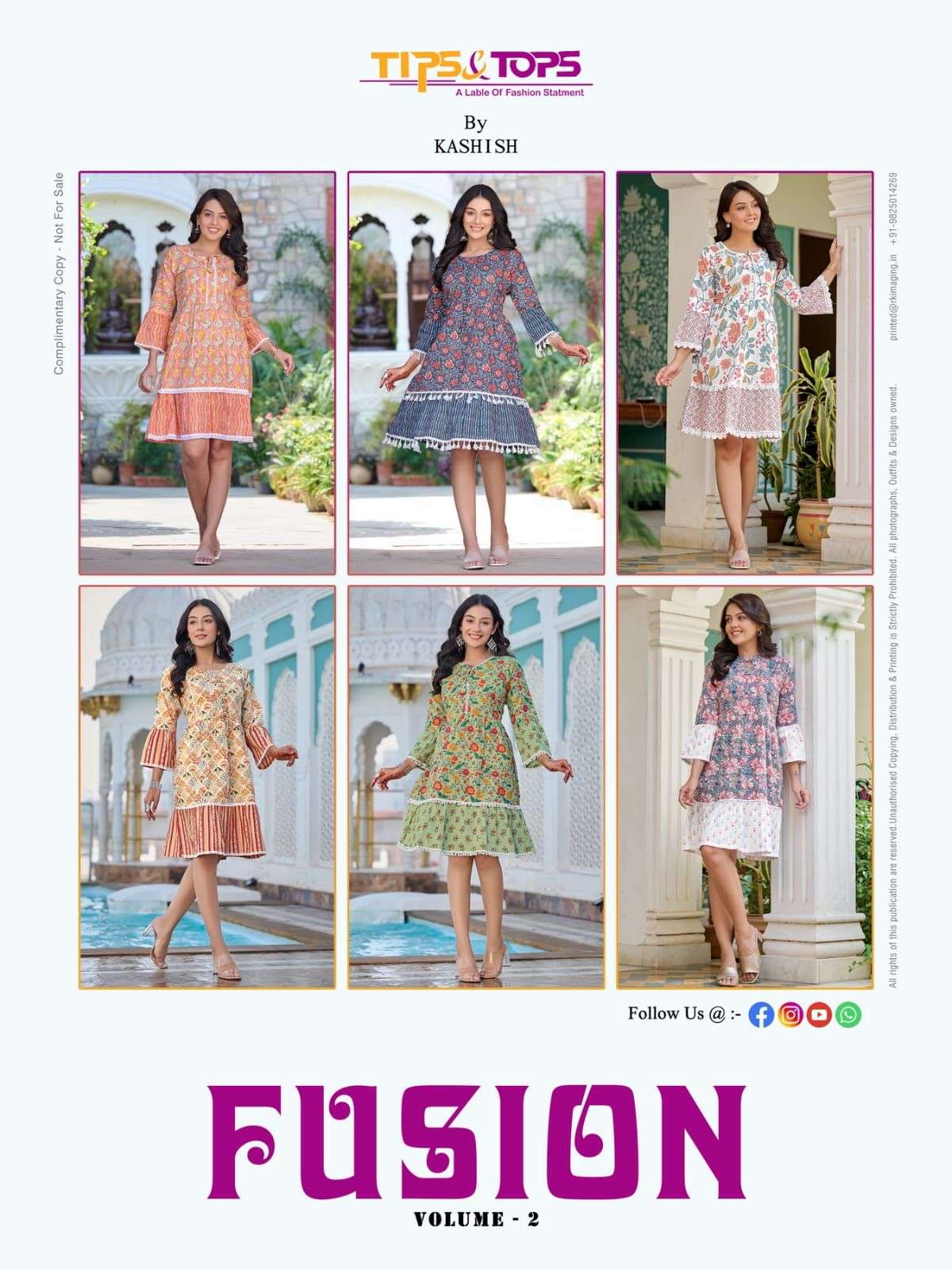 FUSION Vol 02 cotton top tunic wholesale