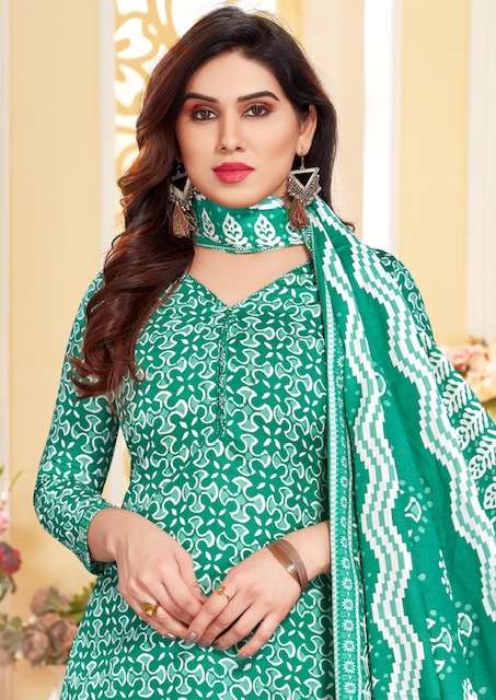 Ganesh Ji Jaipuri Vol 1 indo cotton dress materials