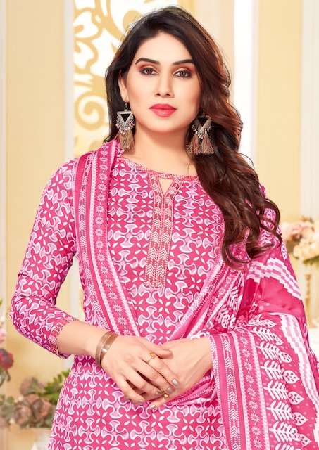 Ganesh Ji Jaipuri Vol 1 indo cotton dress materials