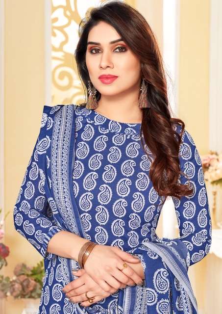 Ganesh Ji Jaipuri Vol 1 indo cotton dress materials