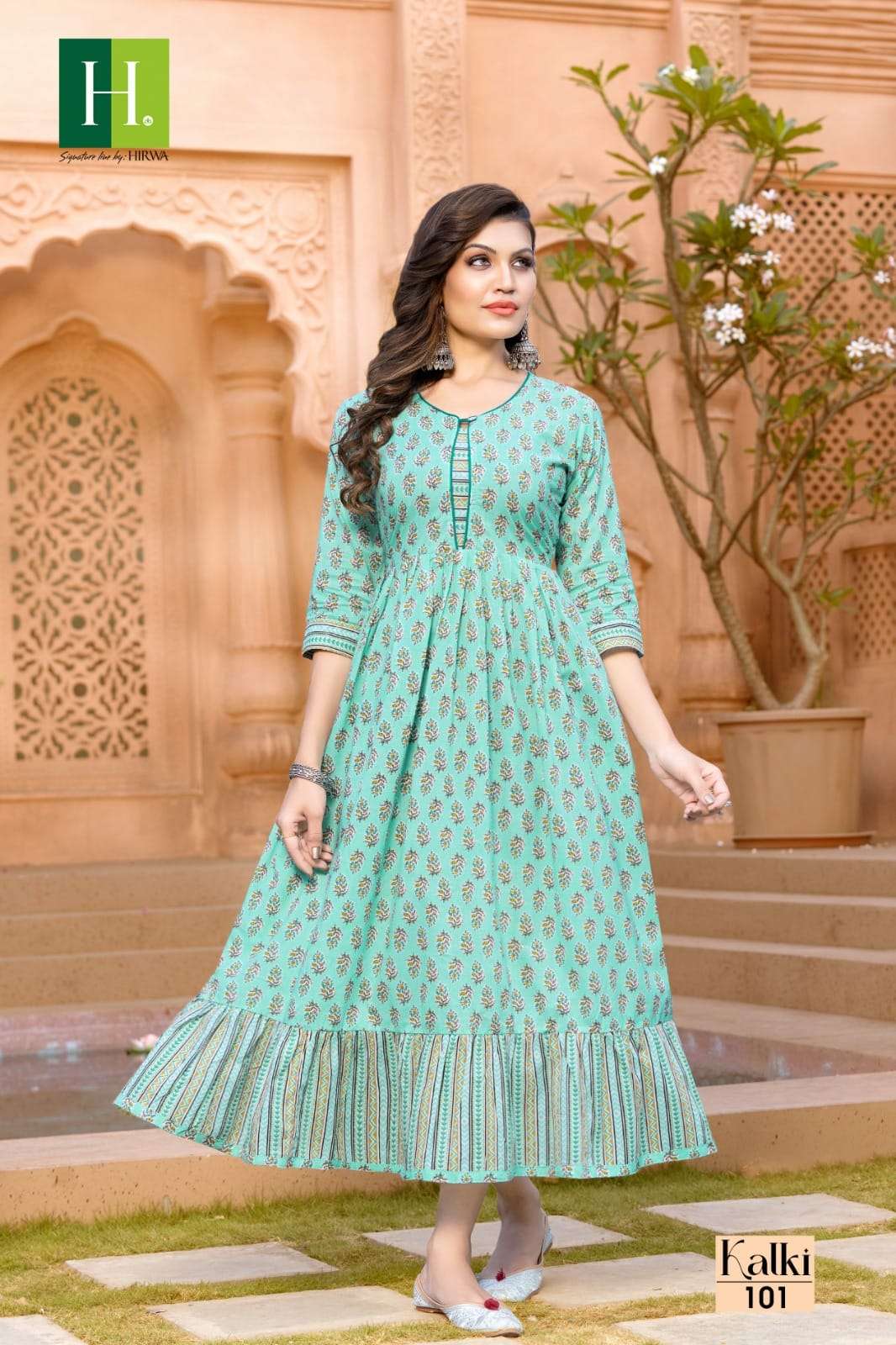 Hirwa Presents new long Cotton Gown collection
