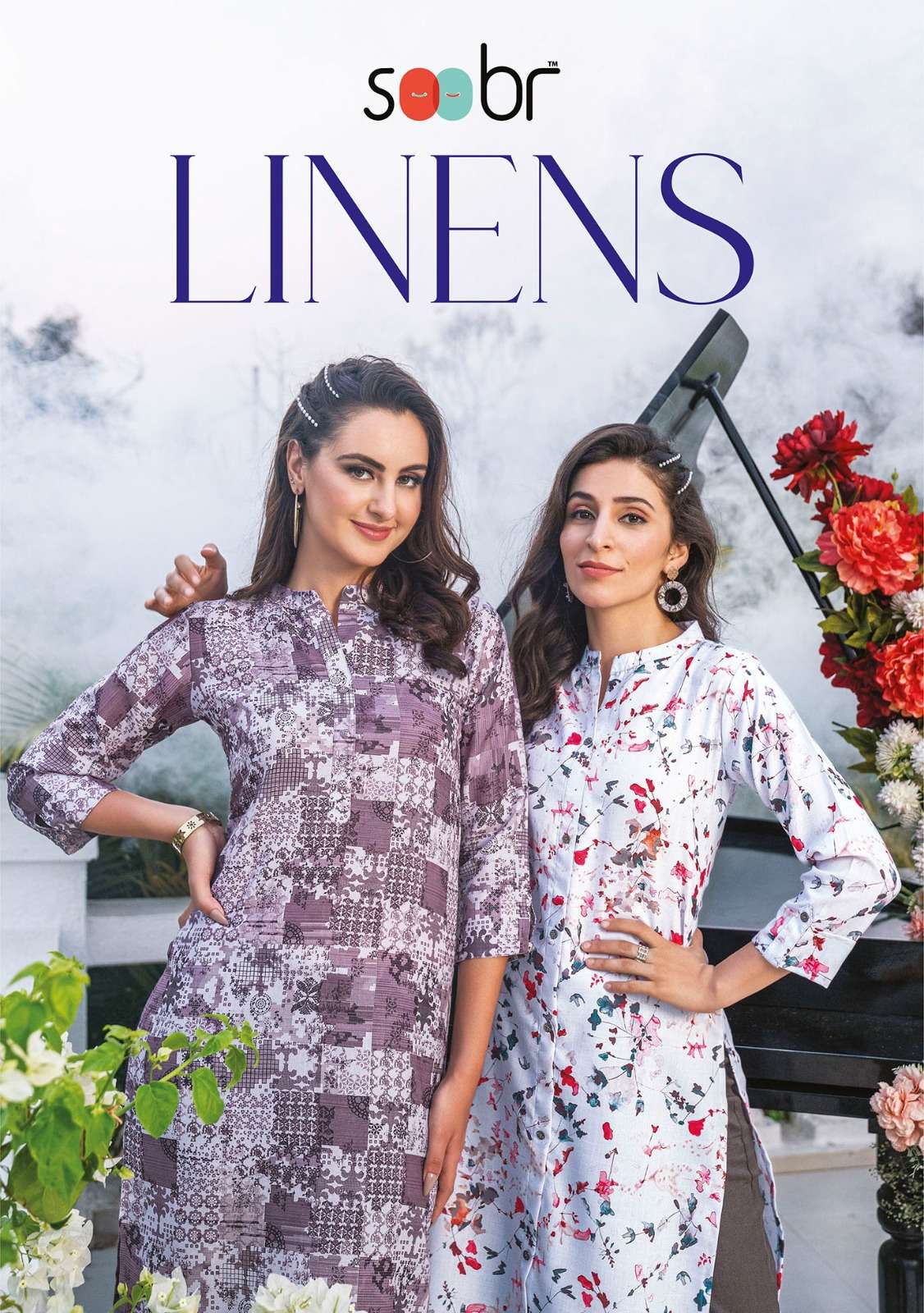 HIE SOOBR CATALOG LINENS SUMMER COOLERS  CONCEPT KURTI ONLY 