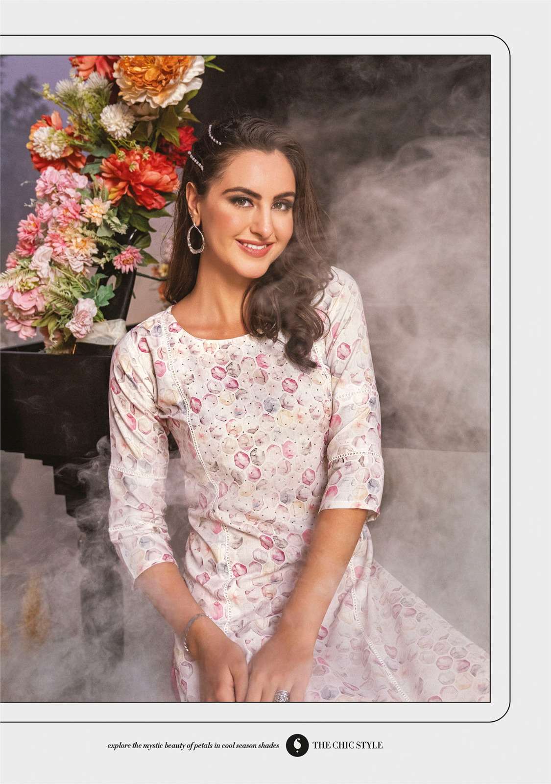 HIE SOOBR CATALOG LINENS SUMMER COOLERS  CONCEPT KURTI ONLY 