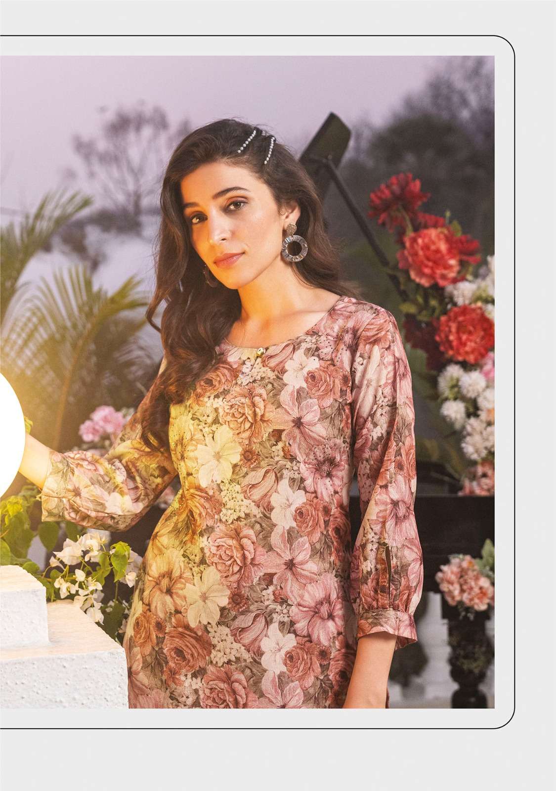 HIE SOOBR CATALOG LINENS SUMMER COOLERS  CONCEPT KURTI ONLY 