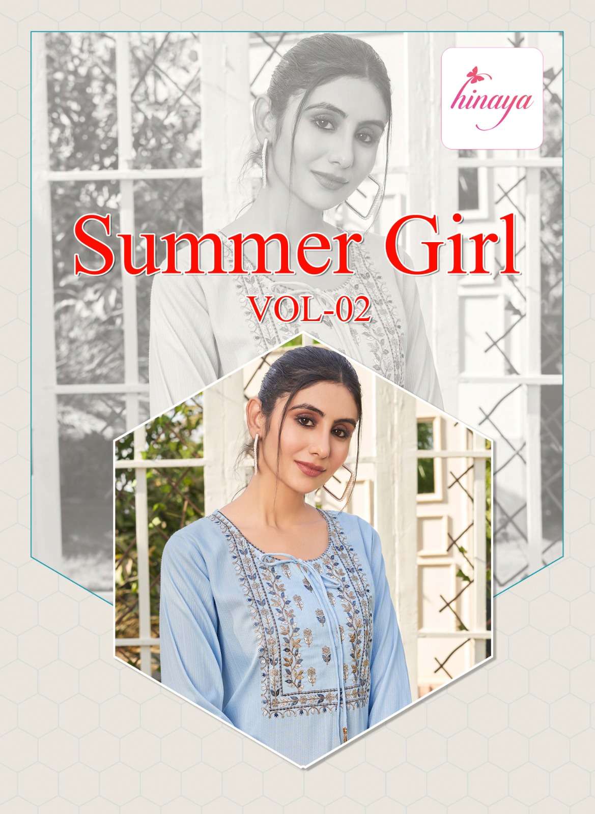 Hinaya Presents Summer Girl Vol-2 Designer Kurtis