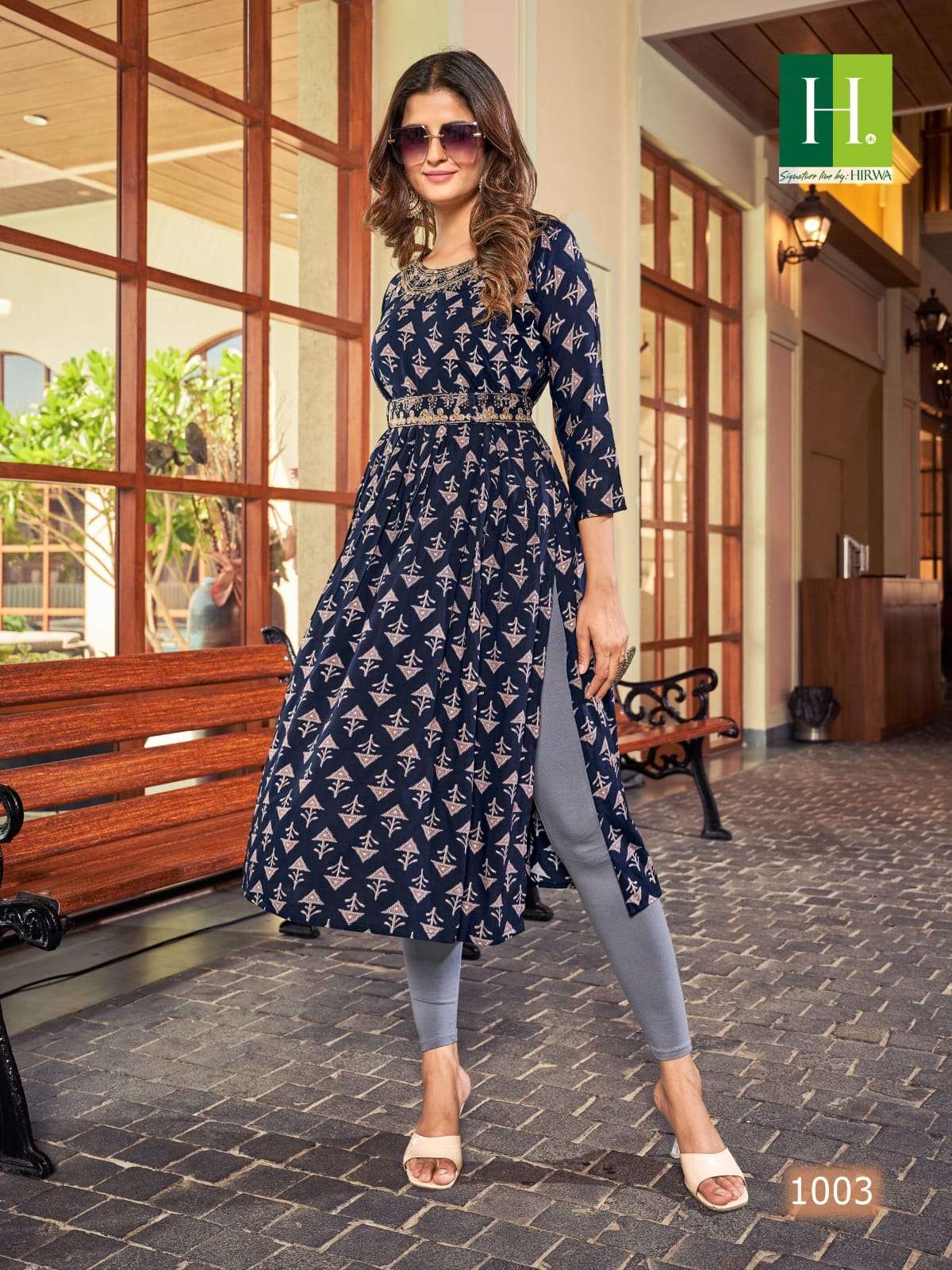 Hirwa presents Sridevi Kurtis Catalog wholesale rate