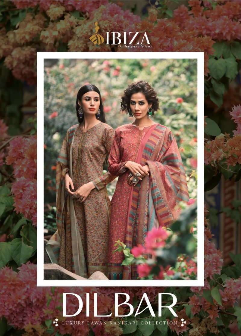 IBIZA Presents Dilbar Dress Materials Catalog Wholesale Price at Surat