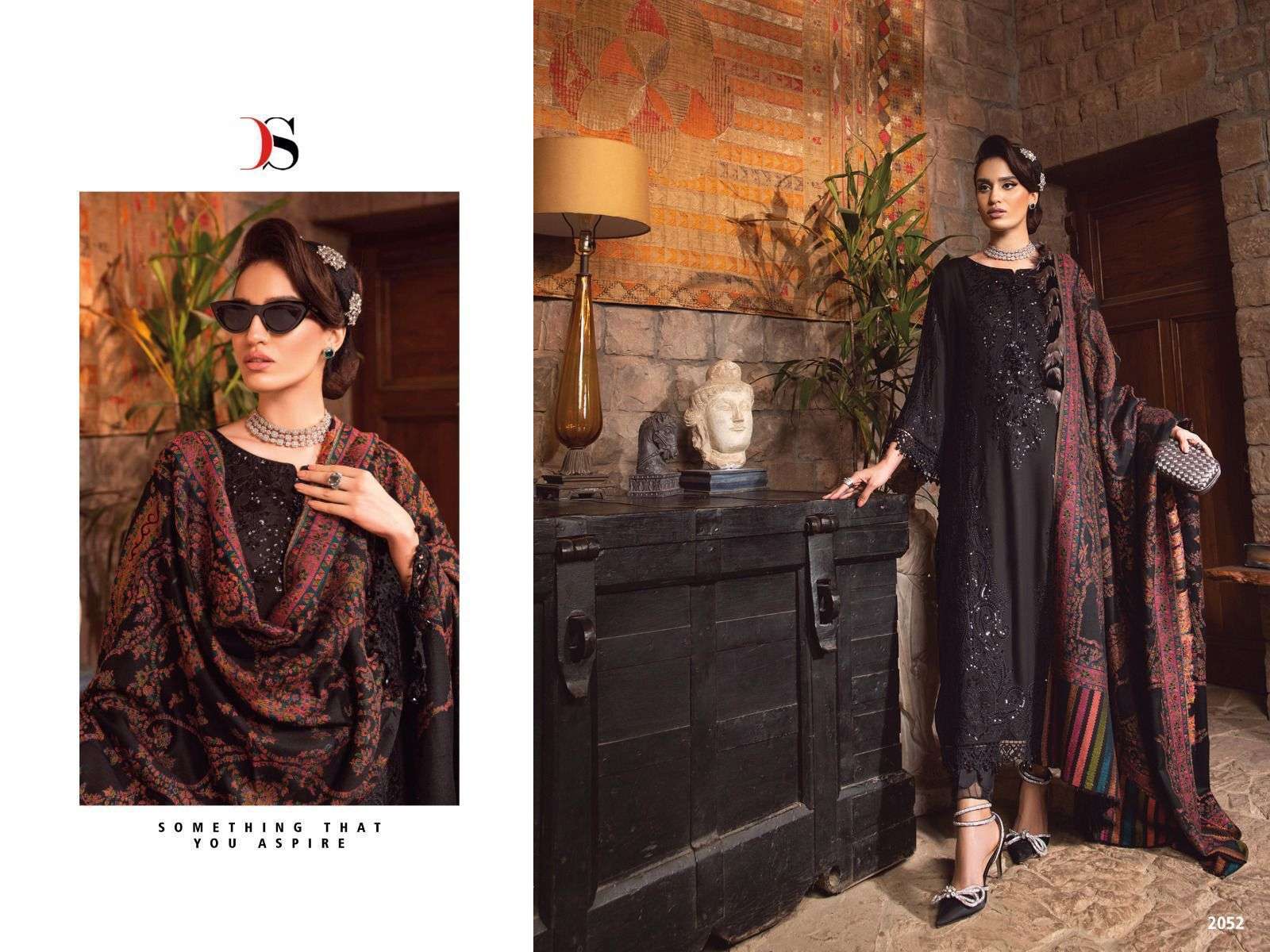 MARIA B EMBROIDERED LAWN-23 BY DEEPSY SUITS  NEW SUPER HIT DESIGN No. 2052