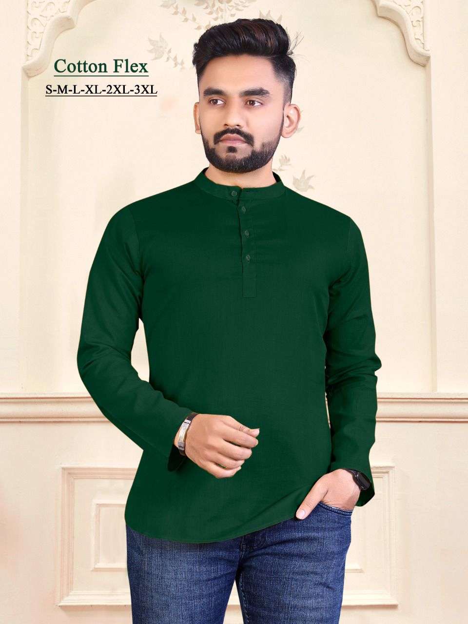 Mens short kurta sabella 7801 wholesale 8 colors 