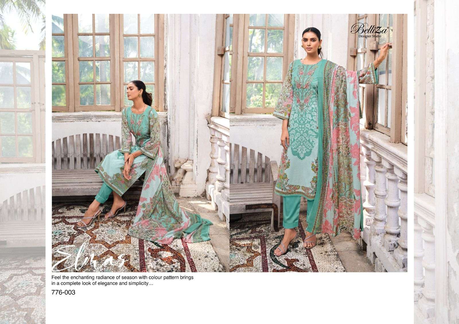 NAIRA VOL-4  BelliZa DesigNer StuDio premium designer collection pakistani suits 