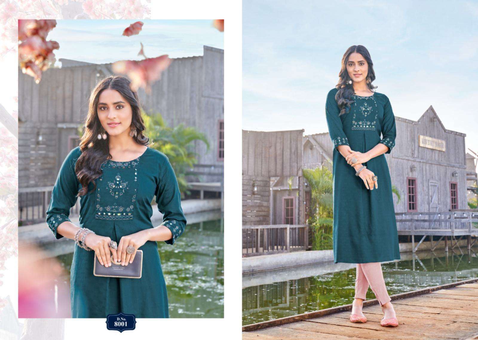 Nayra cut only kurti Morni vol 1 Keeloo Brand wholesale catalog