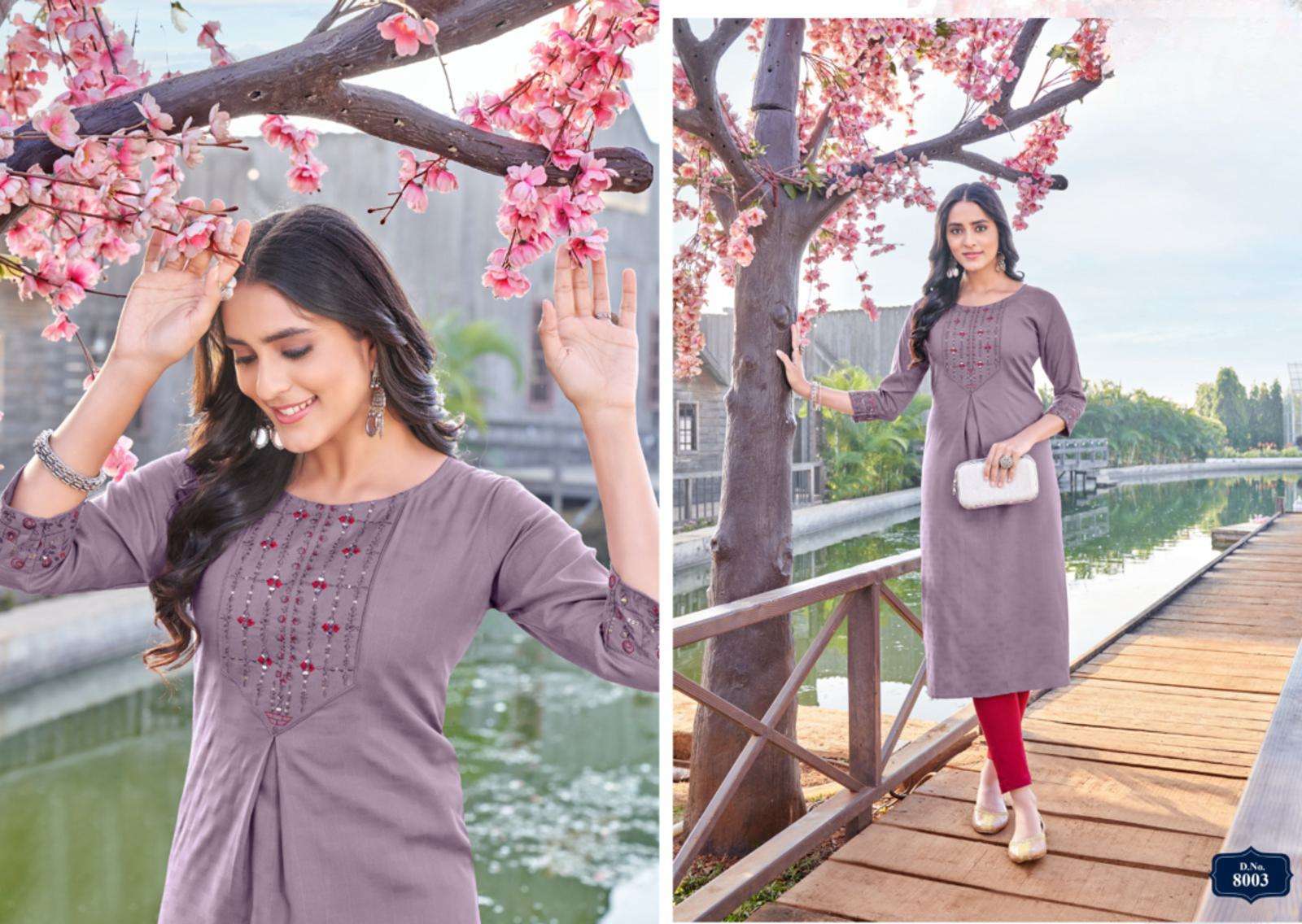Nayra cut only kurti Morni vol 1 Keeloo Brand wholesale catalog