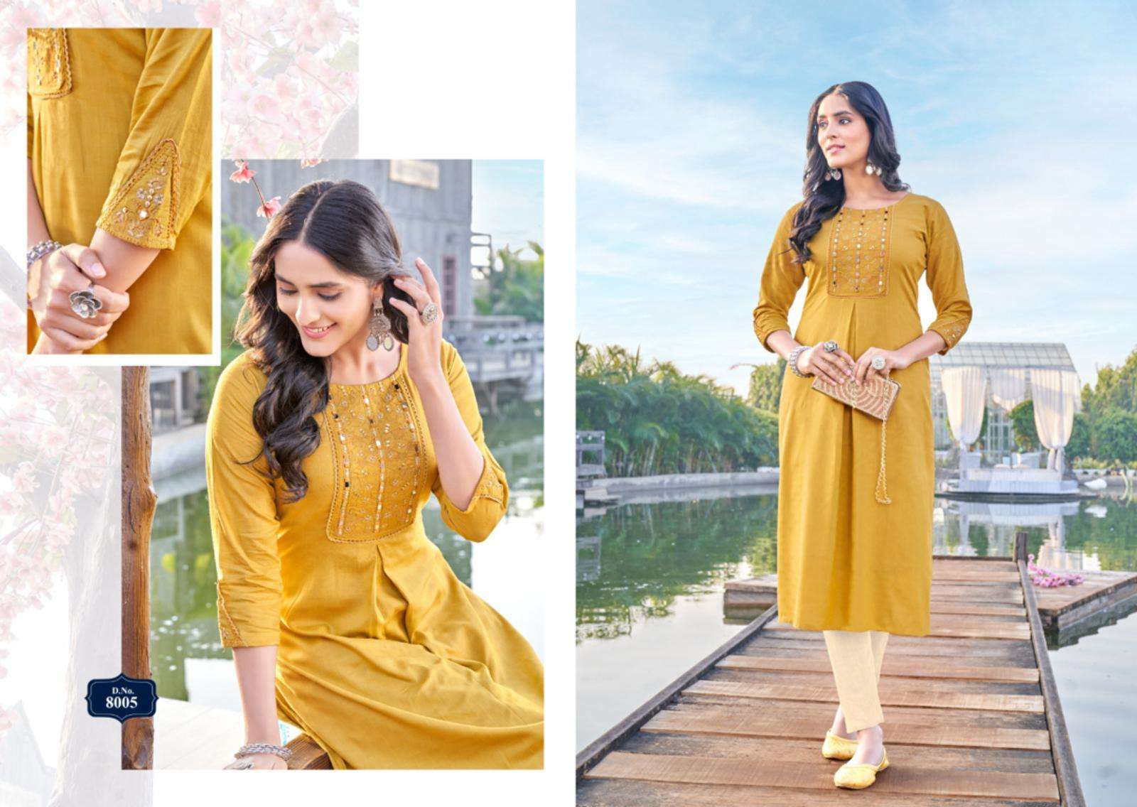 Nayra cut only kurti Morni vol 1 Keeloo Brand wholesale catalog
