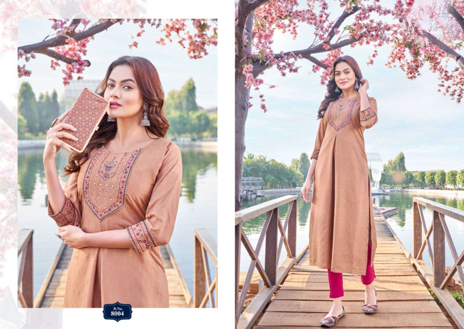 Nayra cut only kurti Morni vol 1 Keeloo Brand wholesale catalog