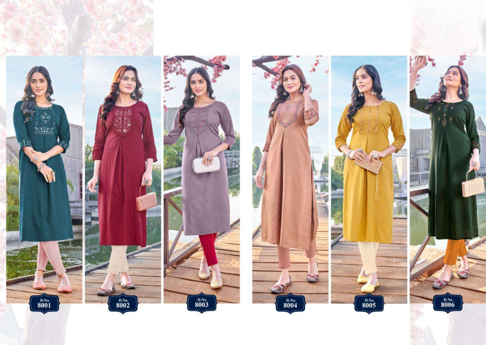 Nayra cut only kurti Morni vol 1 Keeloo Brand wholesale catalog