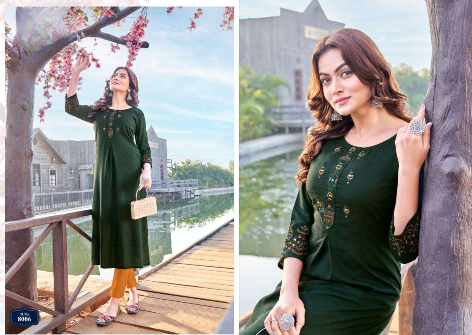 Nayra cut only kurti Morni vol 1 Keeloo Brand wholesale catalog