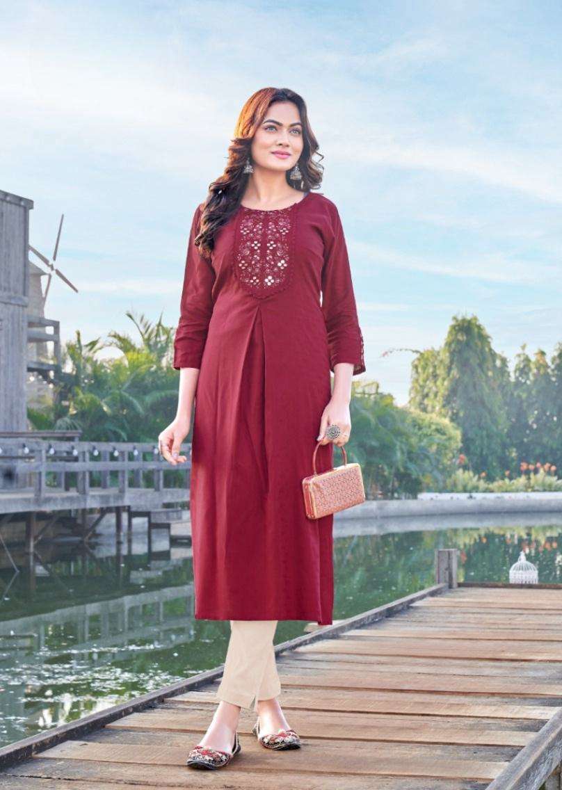 Nayra cut only kurti Morni vol 1 Keeloo Brand wholesale catalog