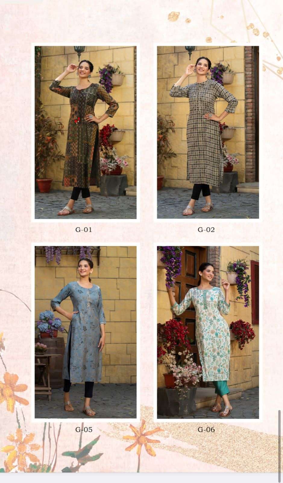 Rayon Printed Kurti catalogue 