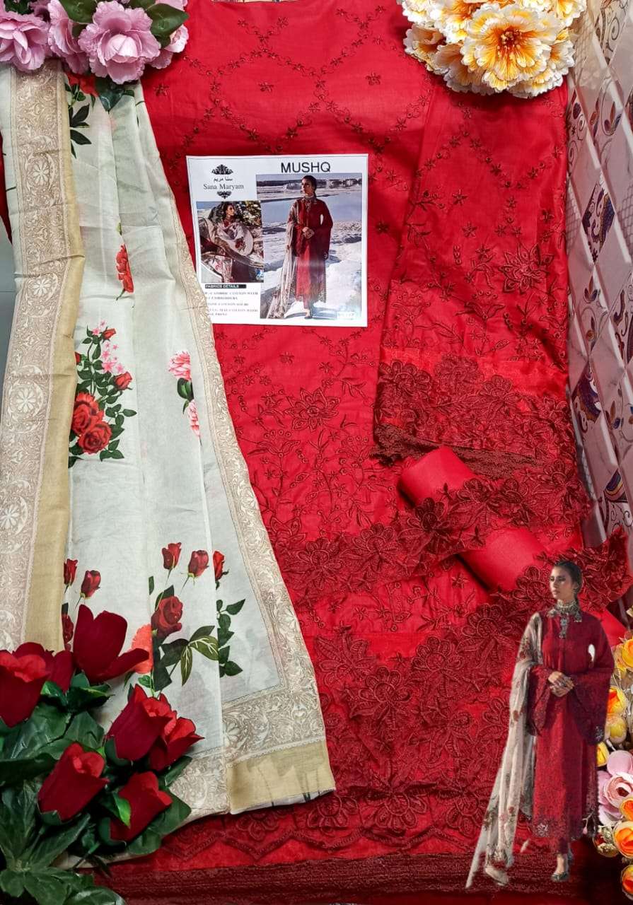 Sana Maryam ™️ Presents....     MUSHQ   SM - 117 COLOURS  