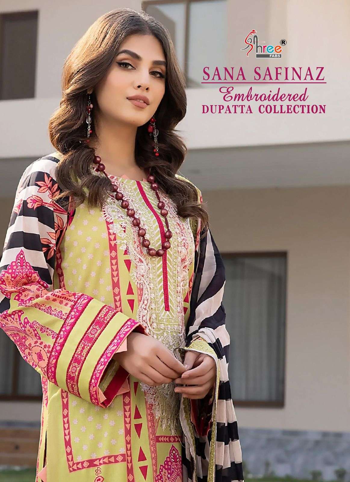 SANA SAFINAZ  EMBROIDERED DUPATTA COLLECTION VOL-1