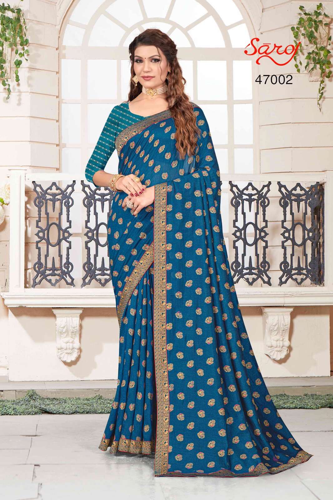 Saroj Textie Presents KANYADAAN Catalogue of Vichitra silk Sarees 