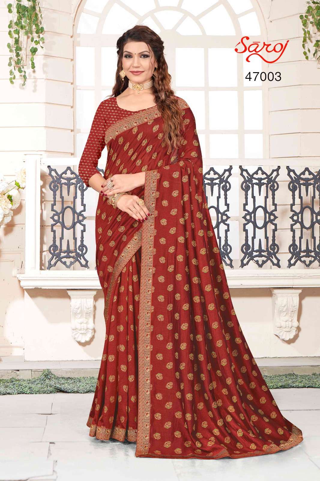 Saroj Textie Presents KANYADAAN Catalogue of Vichitra silk Sarees 