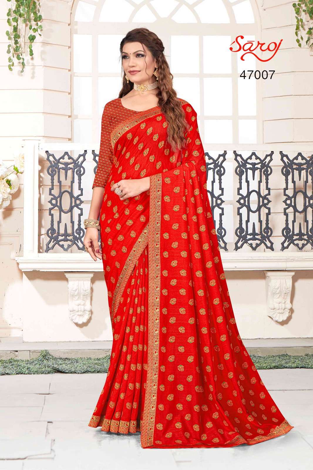 Saroj Textie Presents KANYADAAN Catalogue of Vichitra silk Sarees 