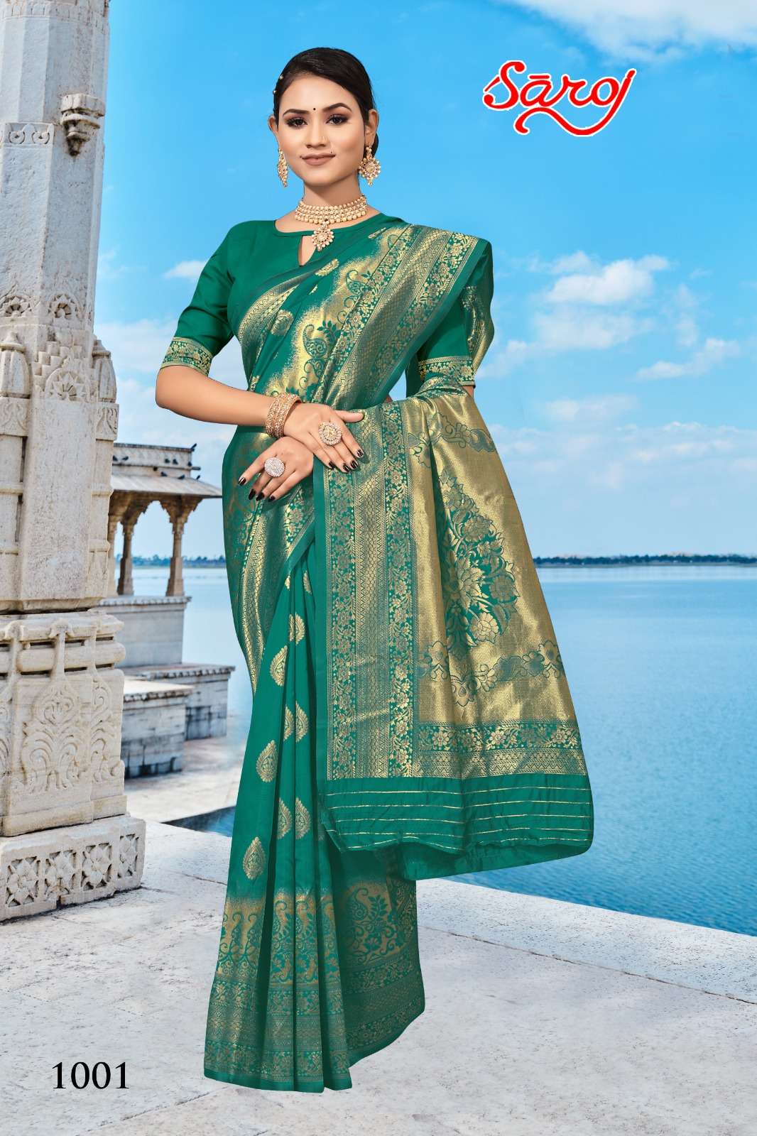 Saroj textile presents Kaamya vol 1 banarasi sarees catalogue
