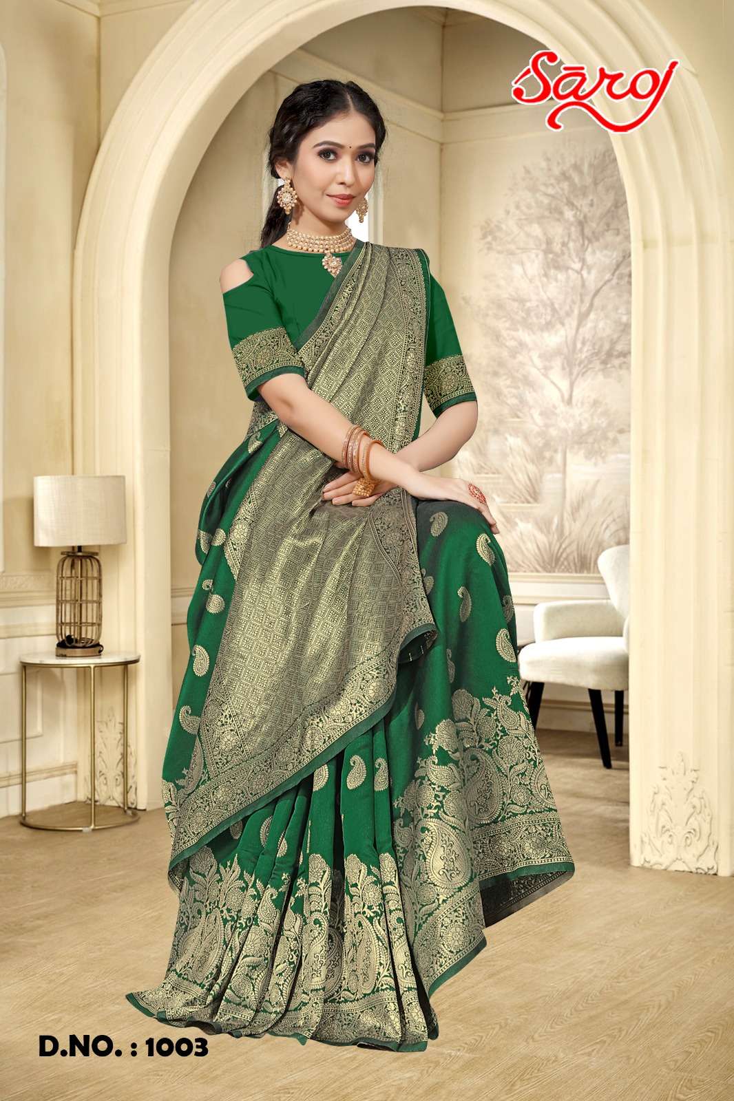 Saroj textile presents Kaamya vol 2 banarasi sarees catalogue