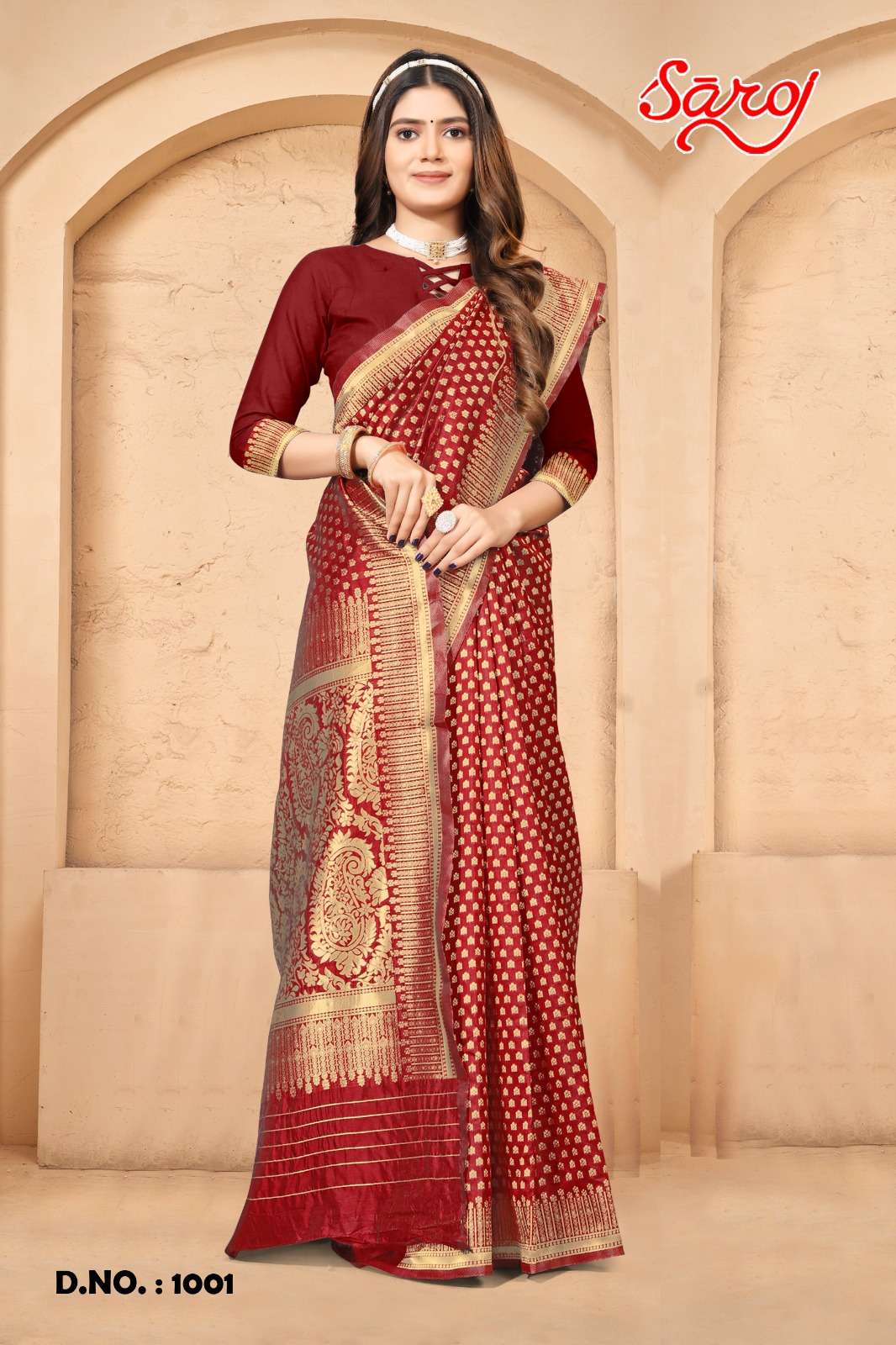 Saroj textile presents Kaamya vol 3 banarasi sarees catalogue