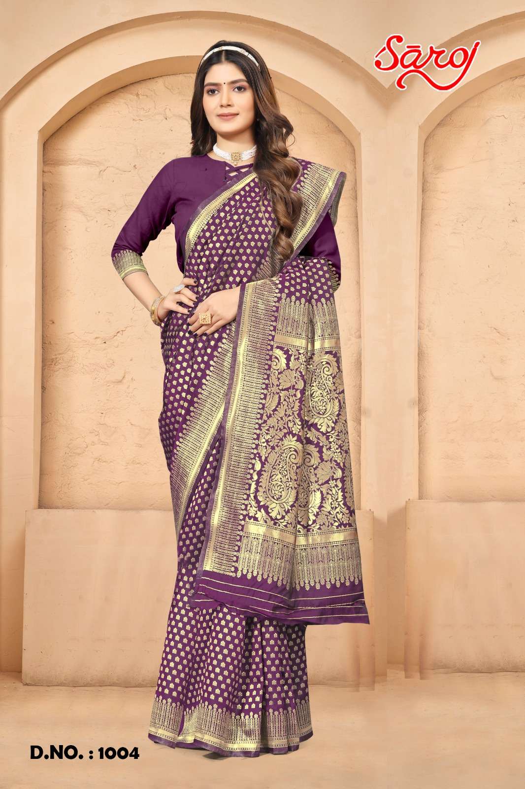 Saroj textile presents Kaamya vol 3 banarasi sarees catalogue
