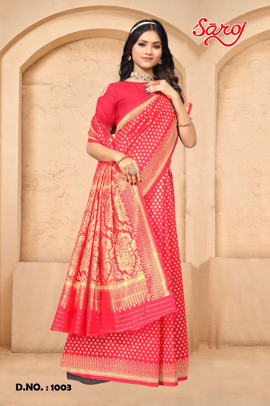 Saroj textile presents Kaamya vol 3 banarasi sarees catalogue