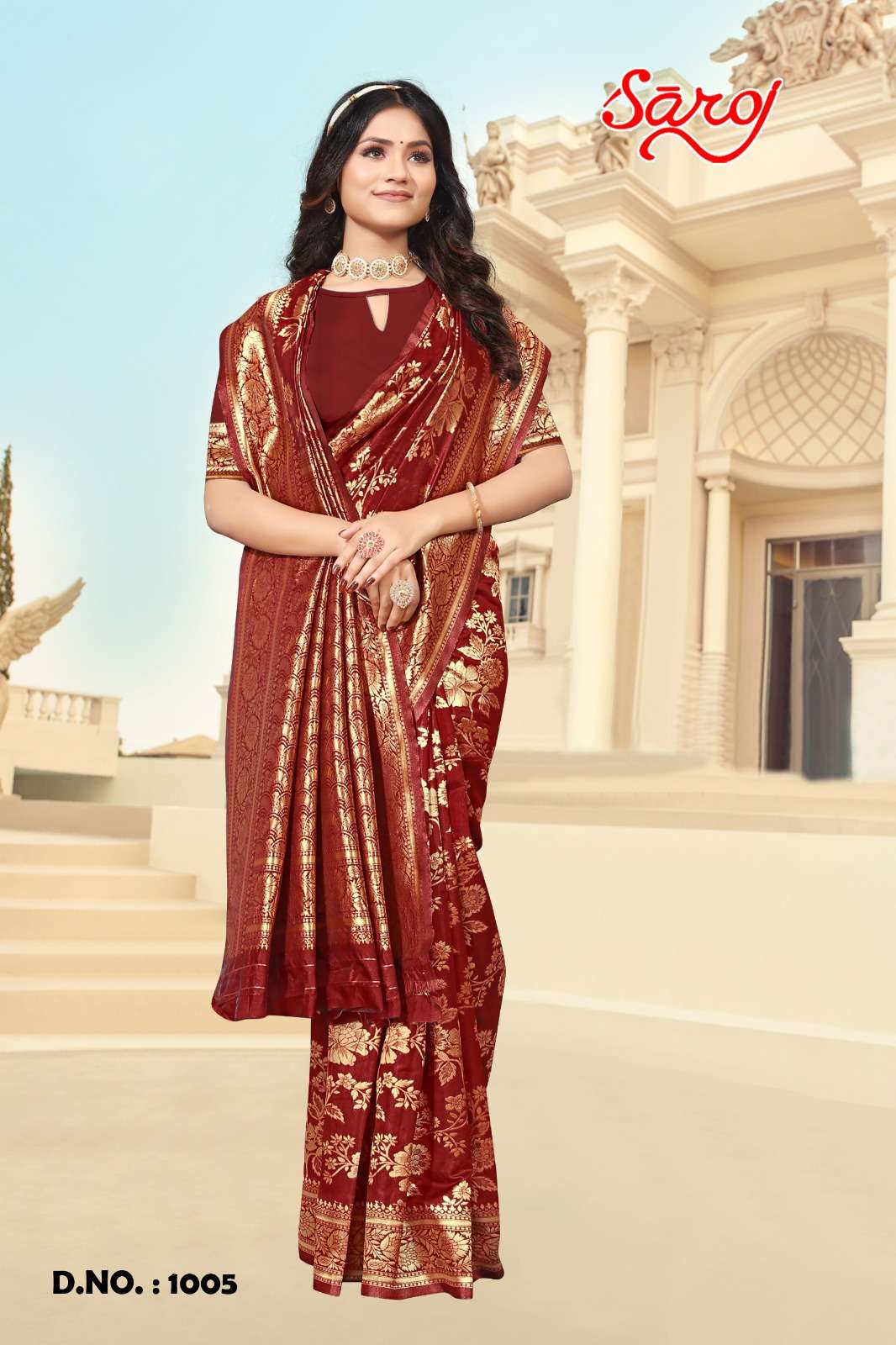 Saroj textile presents Kaamya vol 4 banarasi sarees catalogue