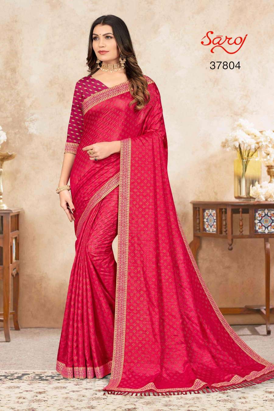 Saroj textile presents Limelight combo 1 Designer sarees catalogue