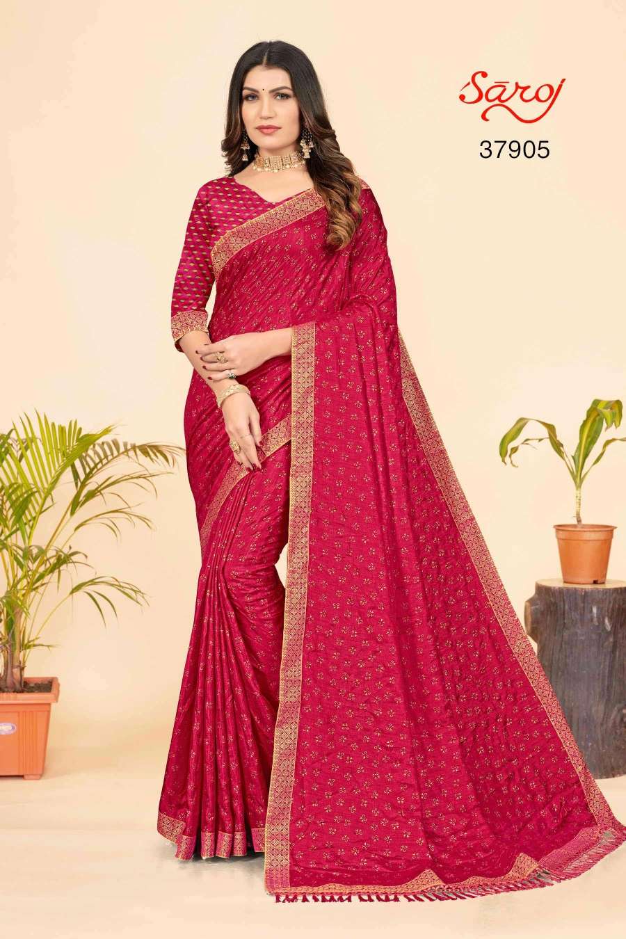 Saroj textile presents Limelight combo 2 Designer sarees catalogue
