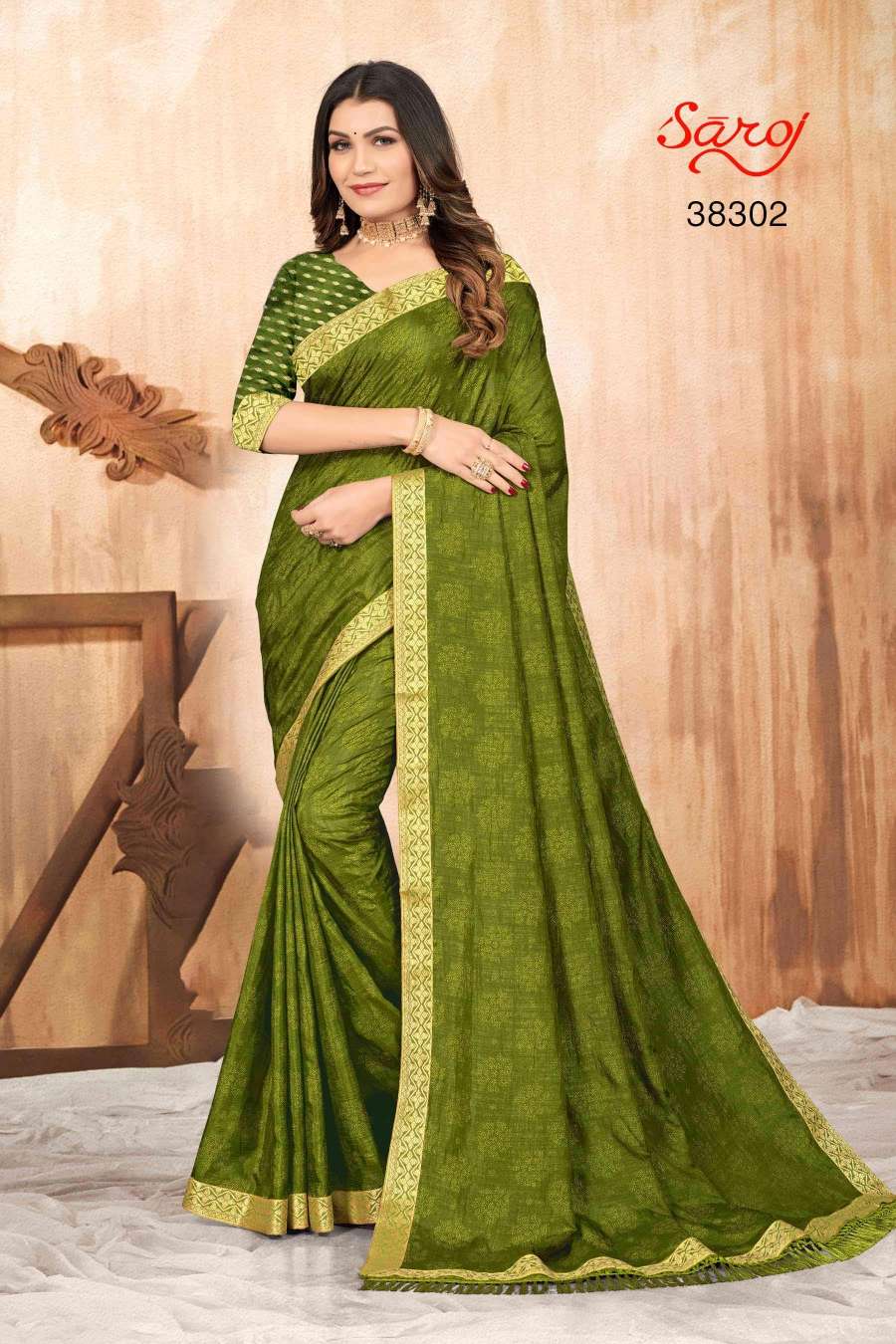 Saroj textile presents Limelight combo 6 Designer sarees catalogue