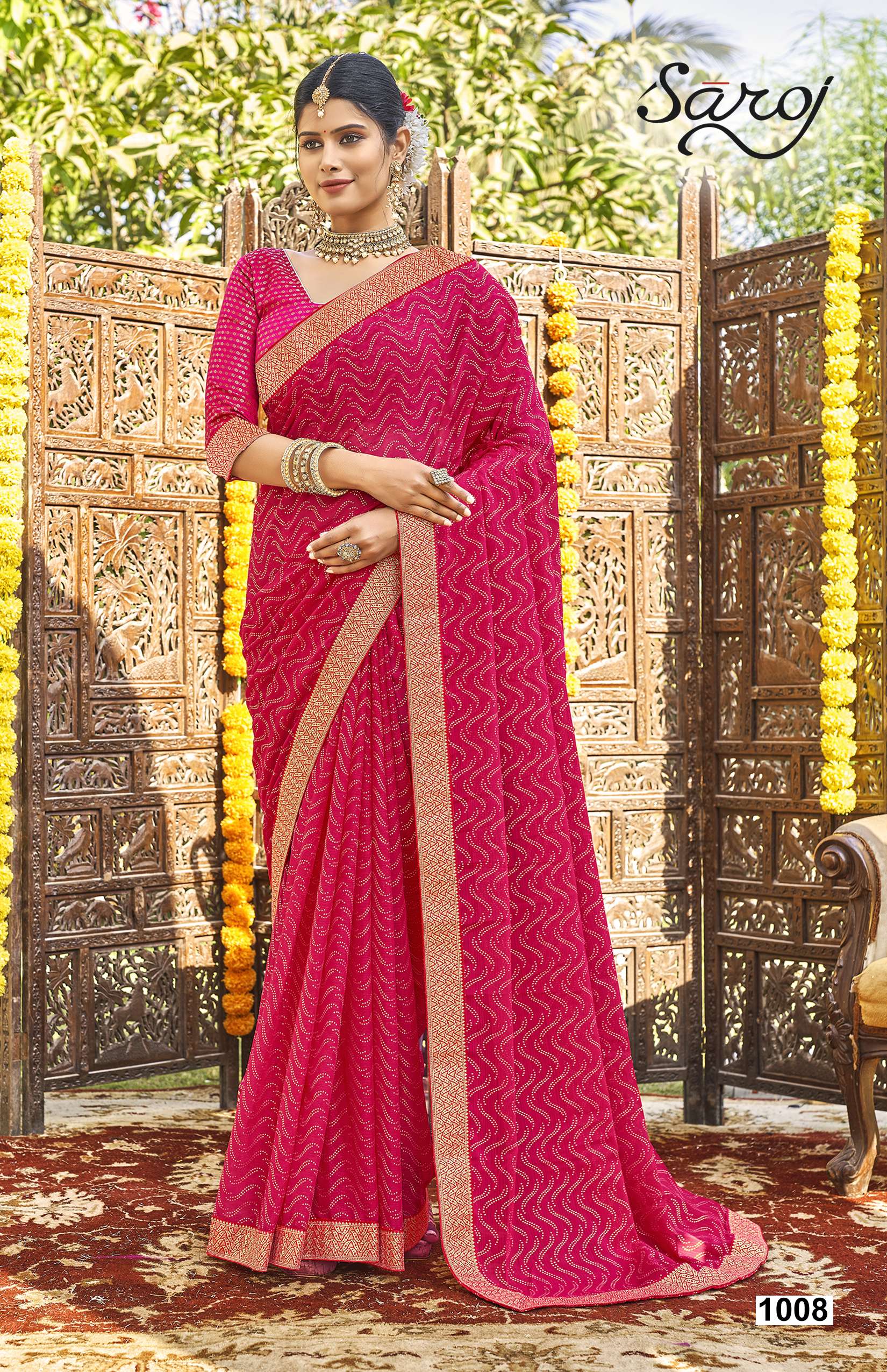 Saroj textile presents Madhubani Vol 1 Casual sarees catalogue