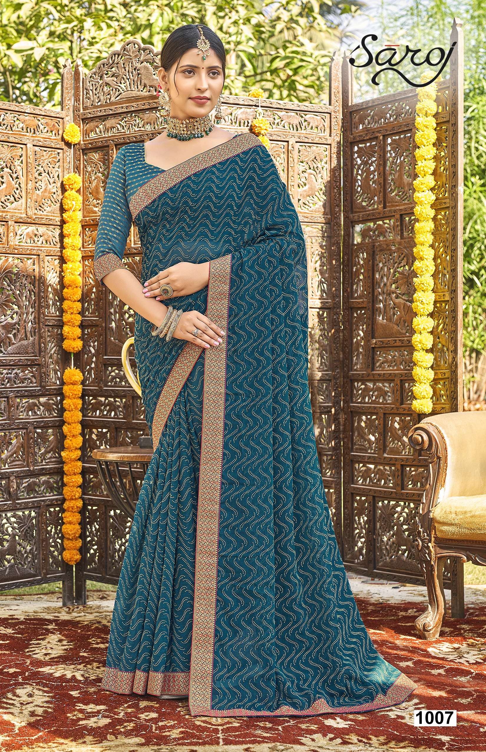 Saroj textile presents Madhubani Vol 1 Casual sarees catalogue