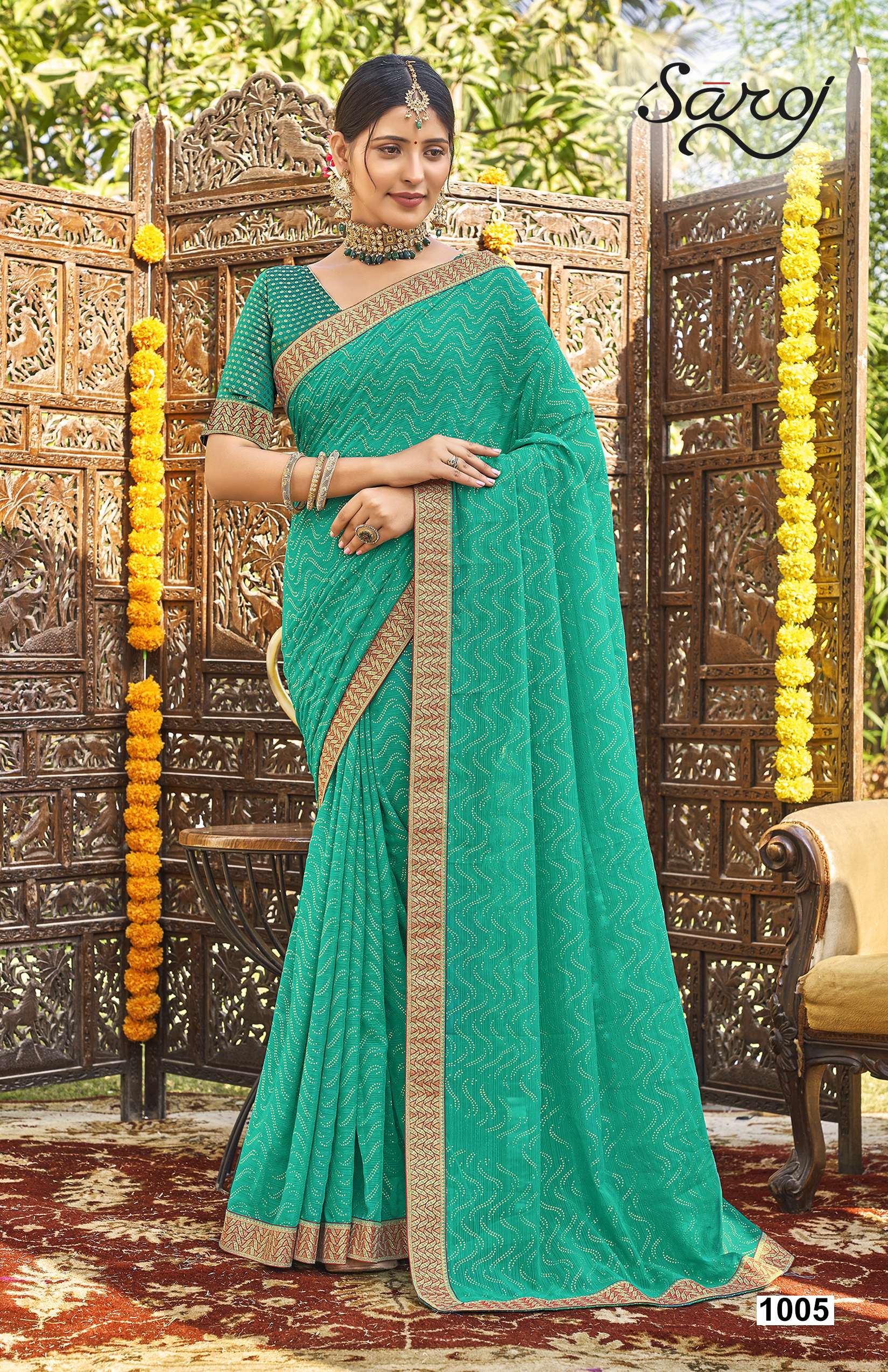 Saroj textile presents Madhubani Vol 1 Casual sarees catalogue