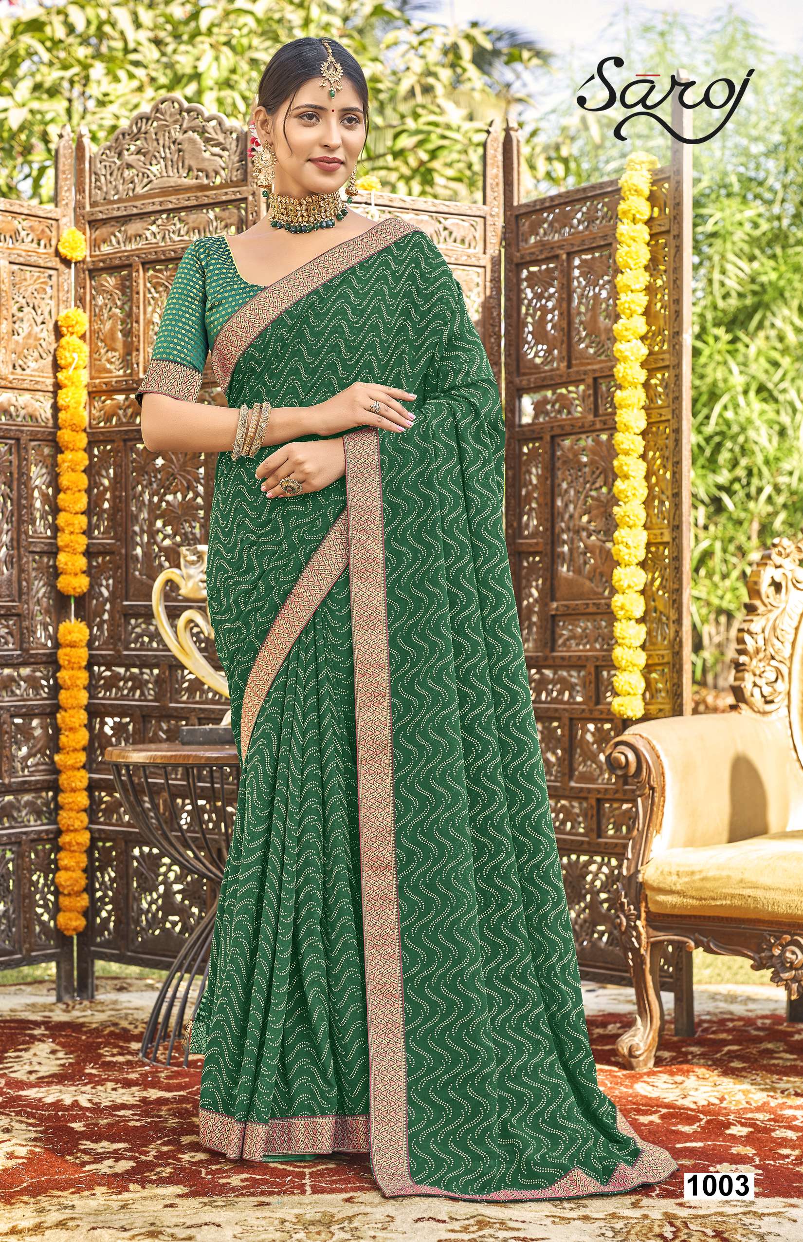 Saroj textile presents Madhubani Vol 1 Casual sarees catalogue