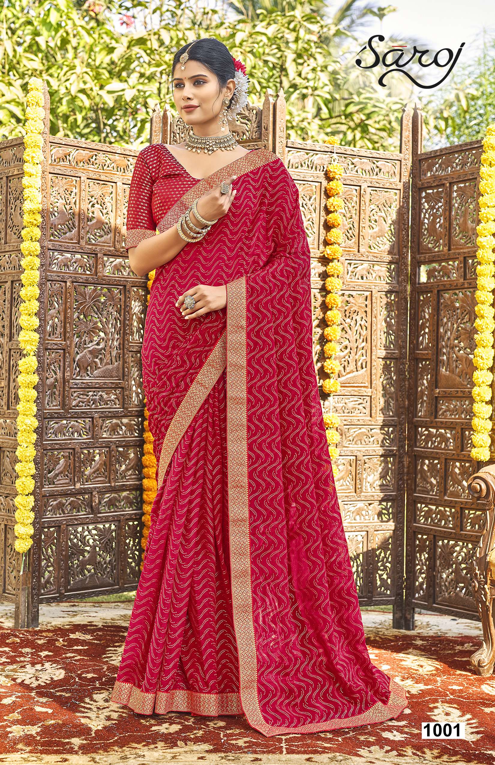 Saroj textile presents Madhubani Vol 1 Casual sarees catalogue