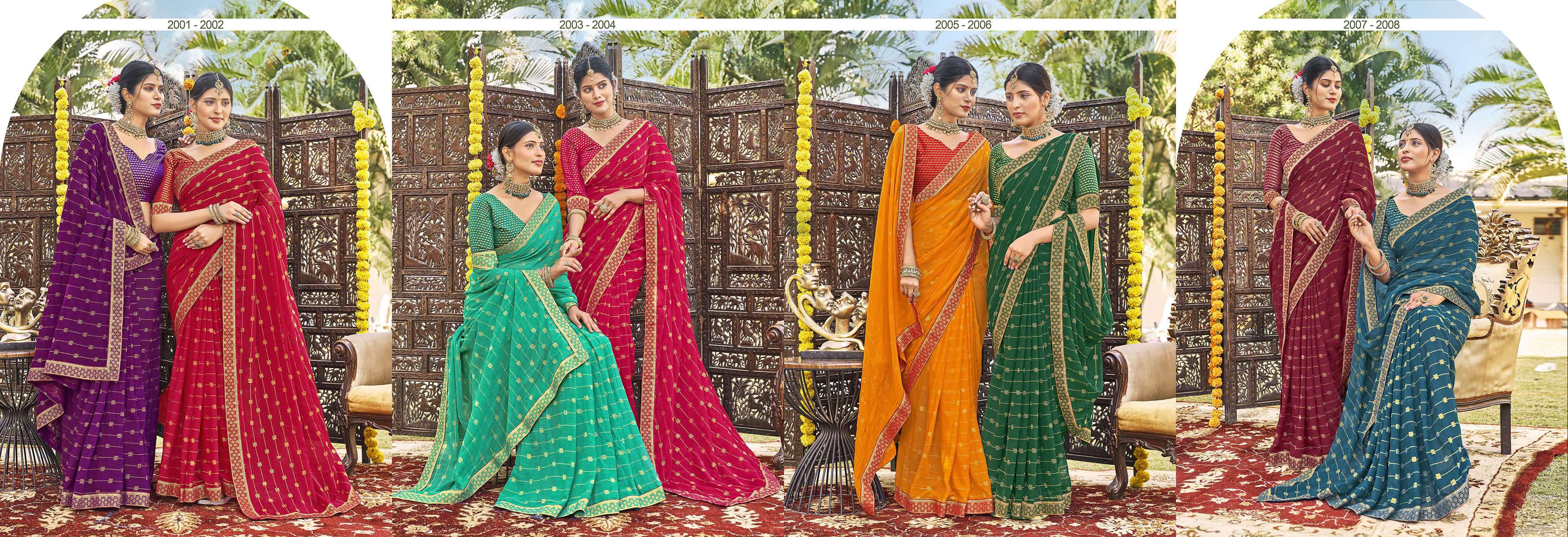 Saroj textile presents Madhubani vol 2 casual sarees catalogue