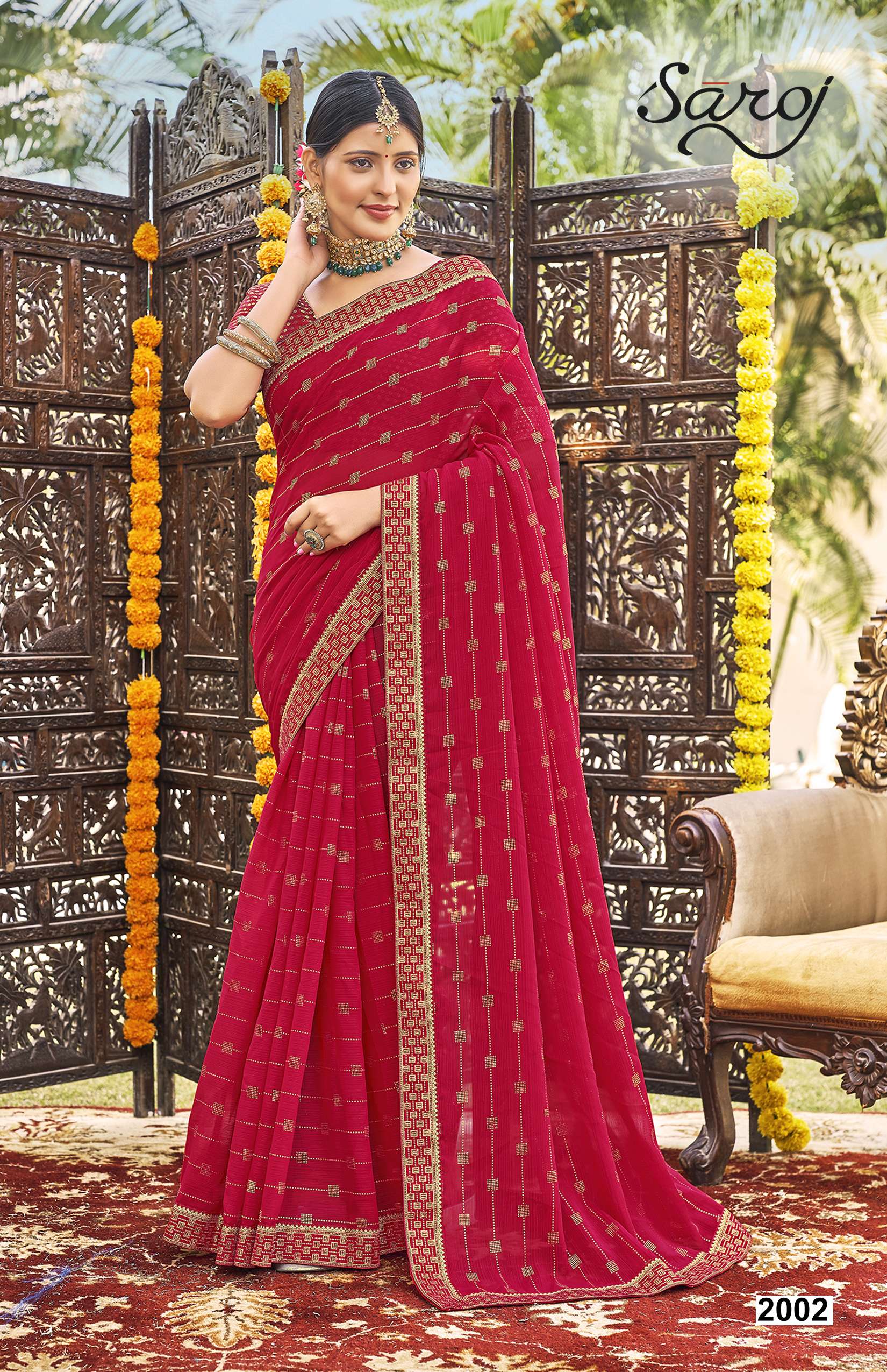 Saroj textile presents Madhubani vol 2 casual sarees catalogue