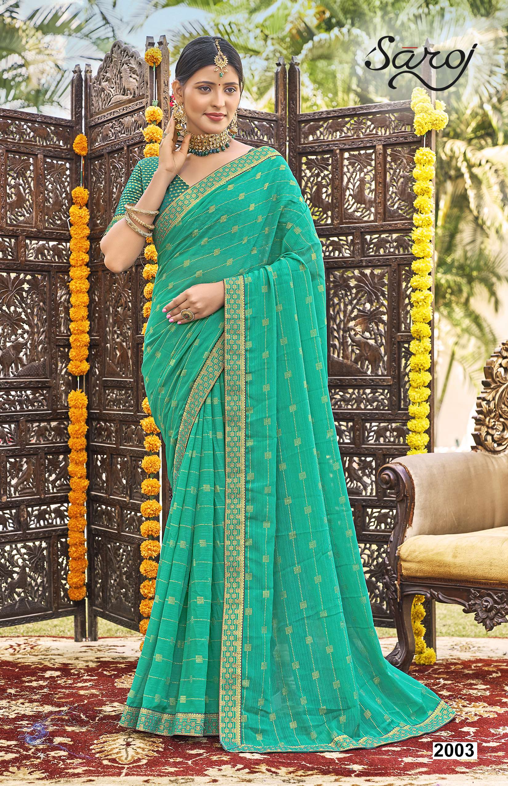 Saroj textile presents Madhubani vol 2 casual sarees catalogue