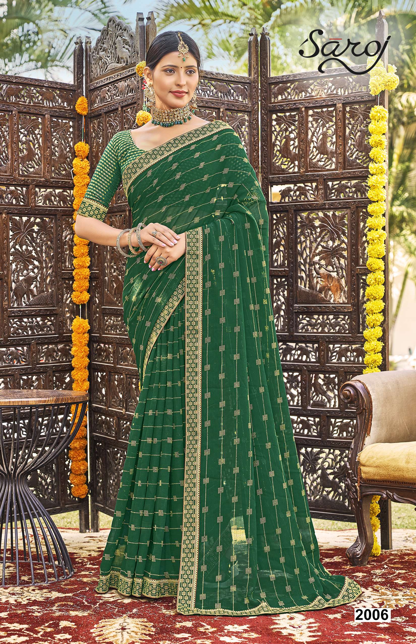 Saroj textile presents Madhubani vol 2 casual sarees catalogue