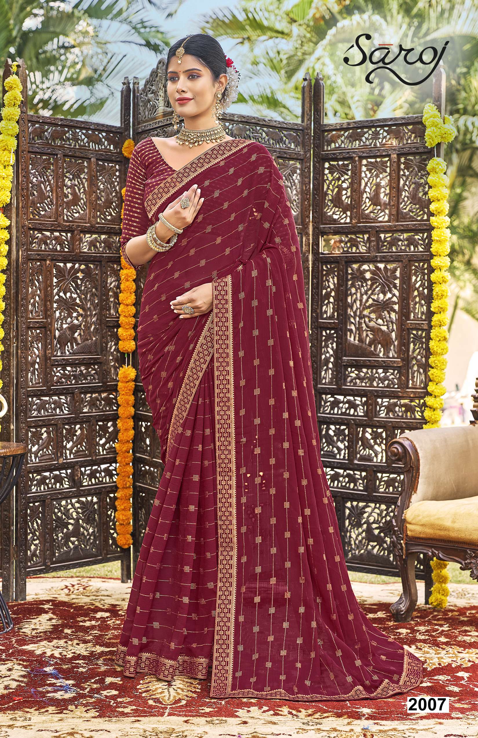 Saroj textile presents Madhubani vol 2 casual sarees catalogue