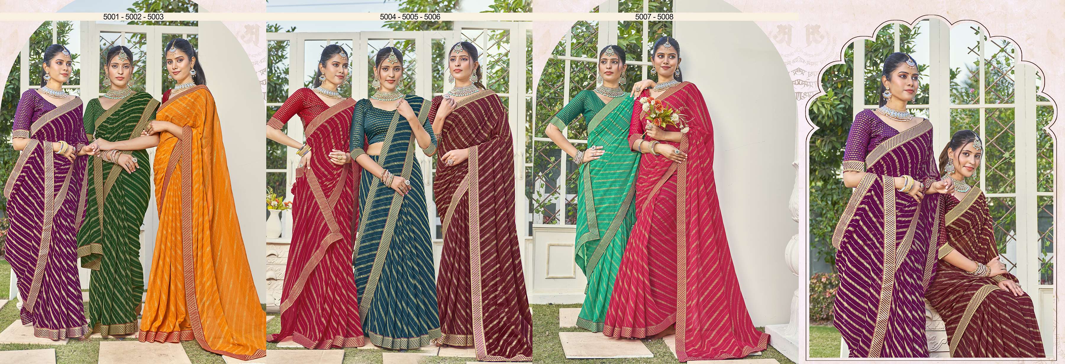 Saroj textile presents Madhubani Vol 5 casual sarees catalogue