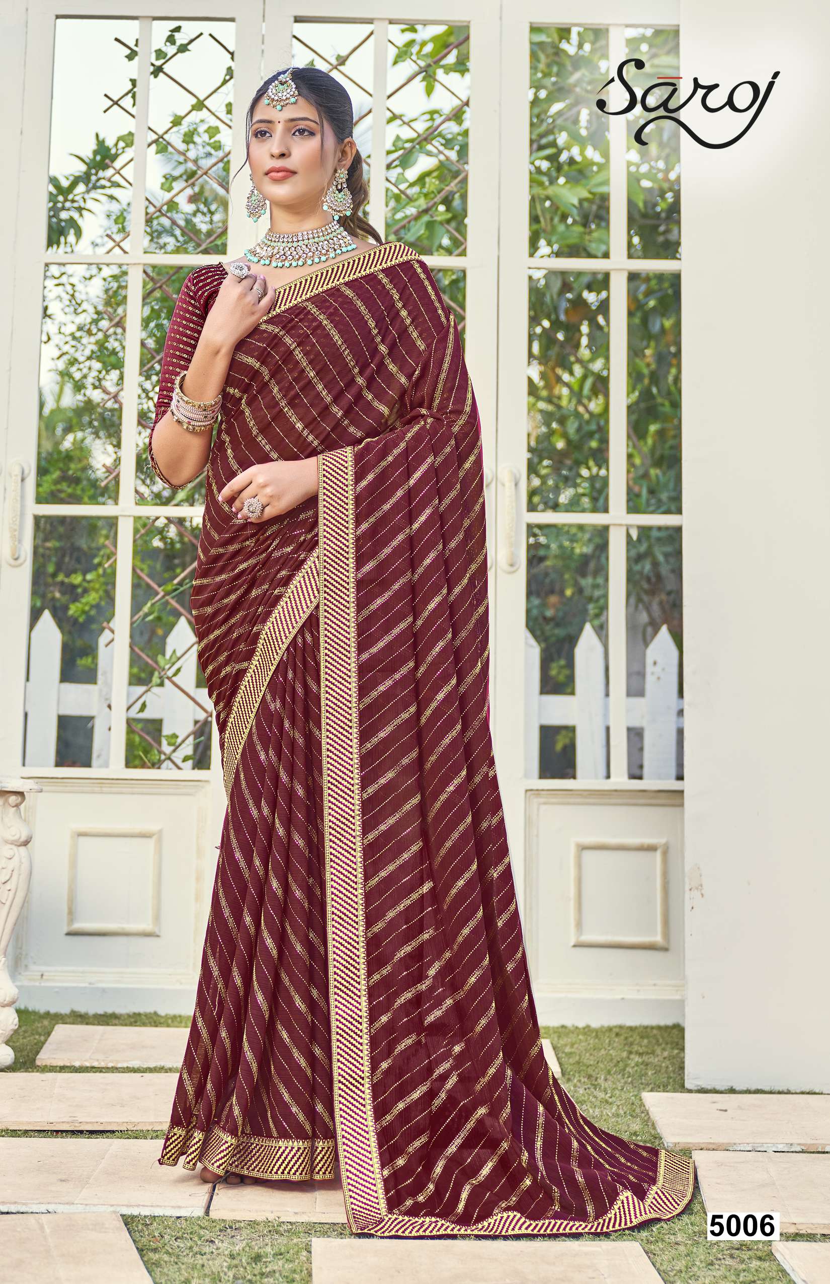 Saroj textile presents Madhubani Vol 5 casual sarees catalogue