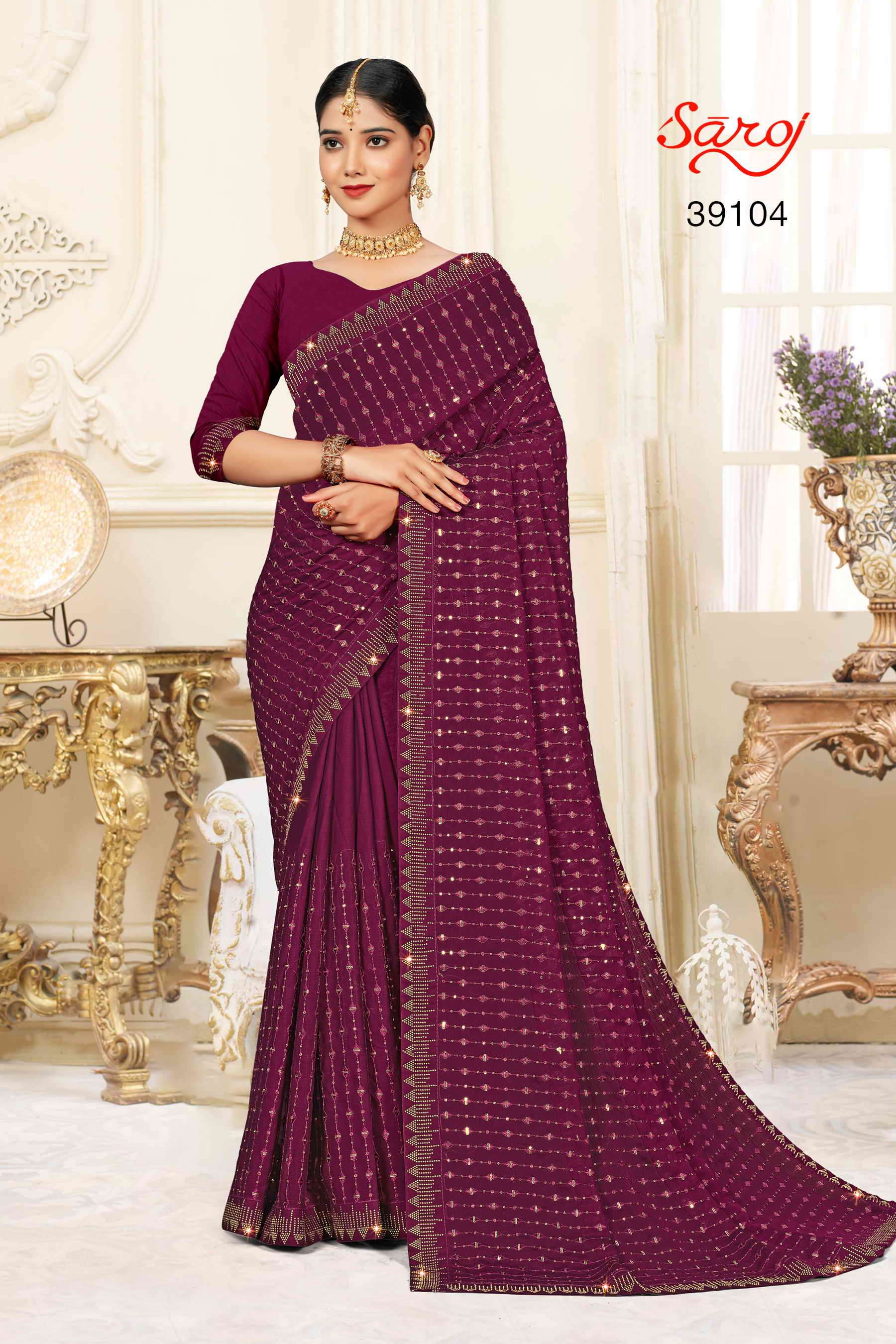 Saroj textile presents Mast Kali Desingner sarees catalogue