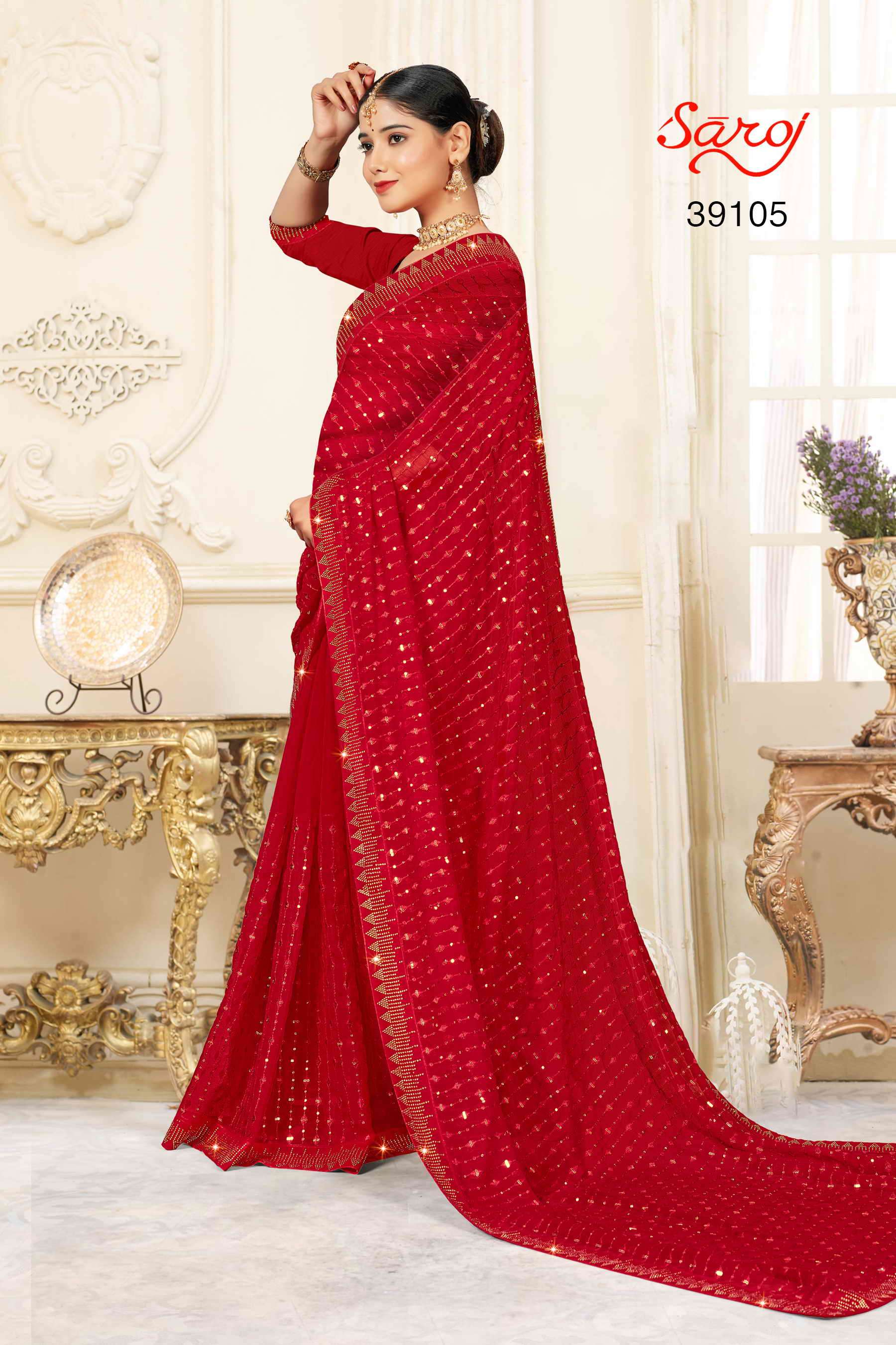 Saroj textile presents Mast Kali Desingner sarees catalogue